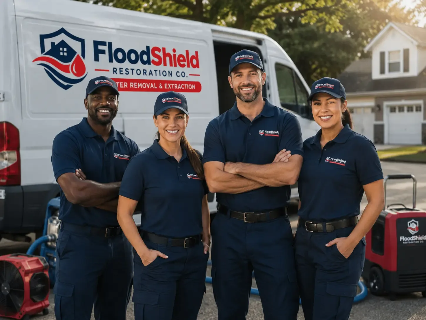 Flood Damage Restoration company in The Rock, GA