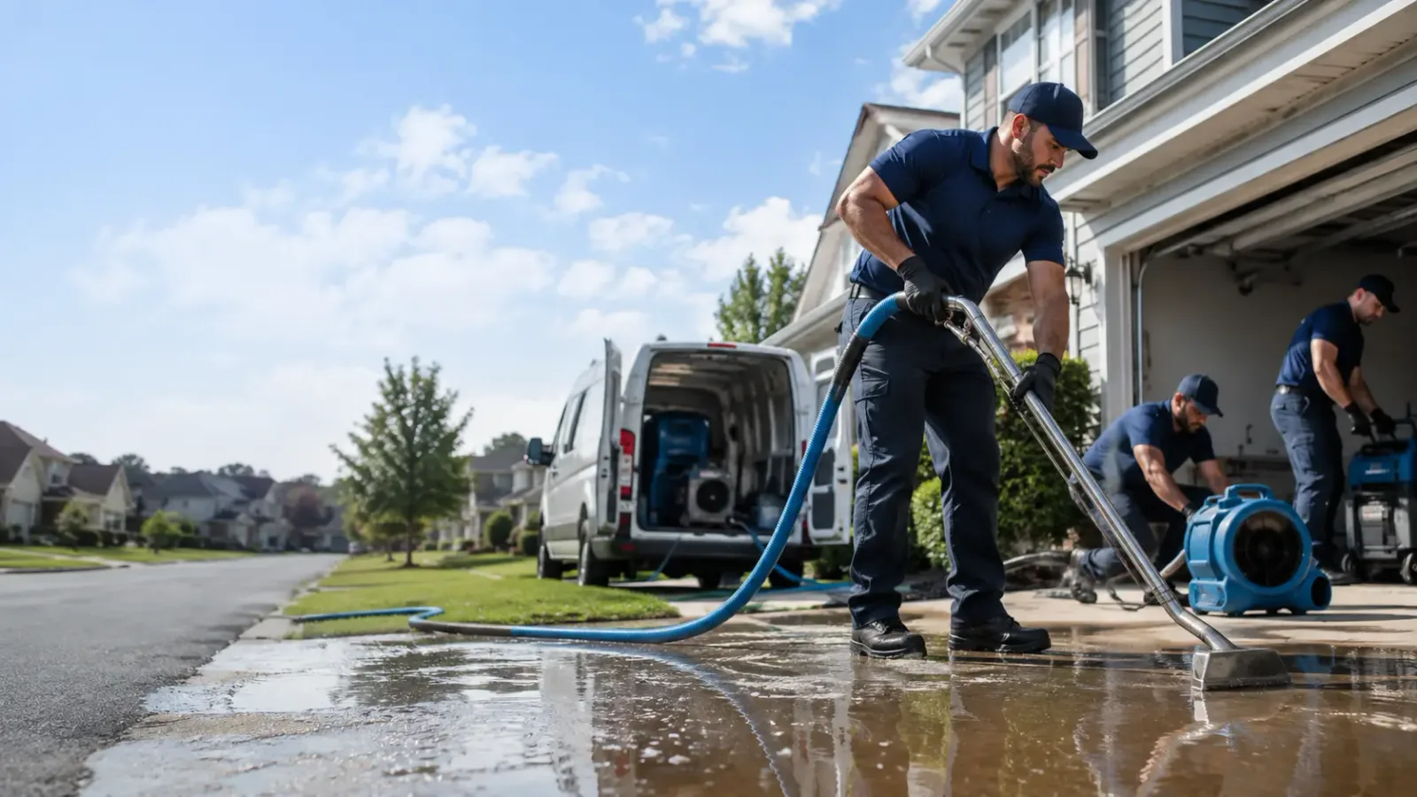 Flood Damage Restoration in The Rock, GA
